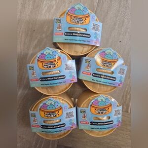Crazy Fun MINI Mystery Squishy Bun Dumpling Series 3 New LOT OF 5
